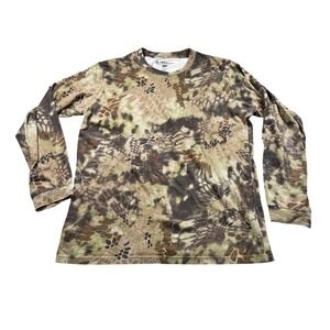 Kryptek Camo Long Sleeve Shirt Mens Large Highlander Hunting Tactical Tee
